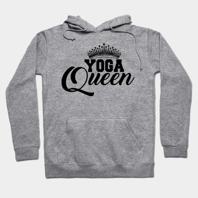 Queen Yoga Hoodie by Cutepitas